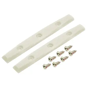 Gem Edition Board Rails (Screws Included) - Glow In The Dark (Off-White to Green Glow)