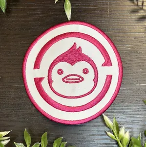 Iron-On Patch - Mawaru Penguindrum Penguin Embroidered Anime Patch, Durable Polyester Heat Adhesive Patch