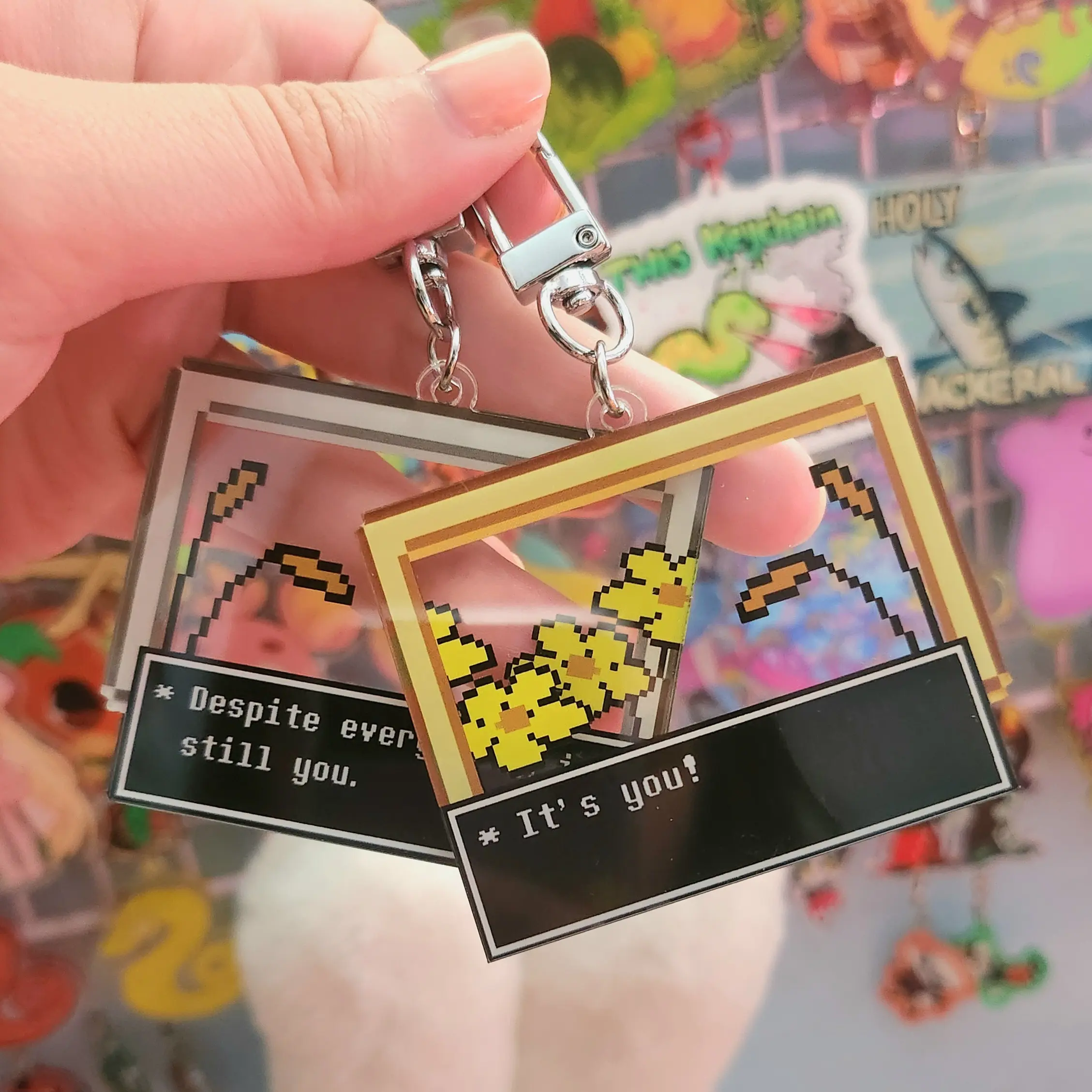 Despite Everything, It's Still You Clear Acrylic Keychain Despite Everything, It's Still You Clear Acrylic Keychain