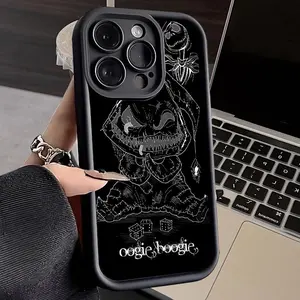 Oogie Boogie Sketch Case for iPhone 17 Pro Max 16 Pro 15 Plus 14 13 12 11 Air Soft Silicone Protective Cover Advanced Fashion Anti - Scratch Shockproof Gift