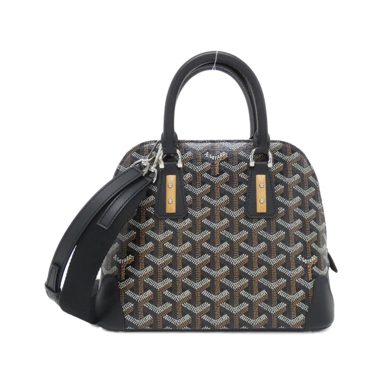 Pre-owned Goyard Canvas Shoulder Bags Vendome Mini Coated Handbag
