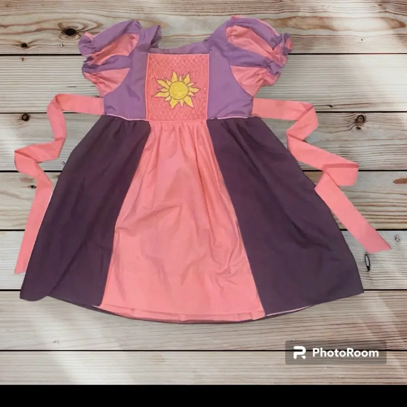 Rapunzel inspired dress