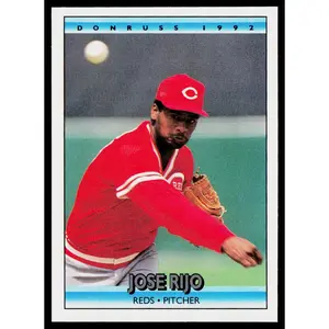 Jose Rijo 1992 Donruss #223b Cincinnati Reds