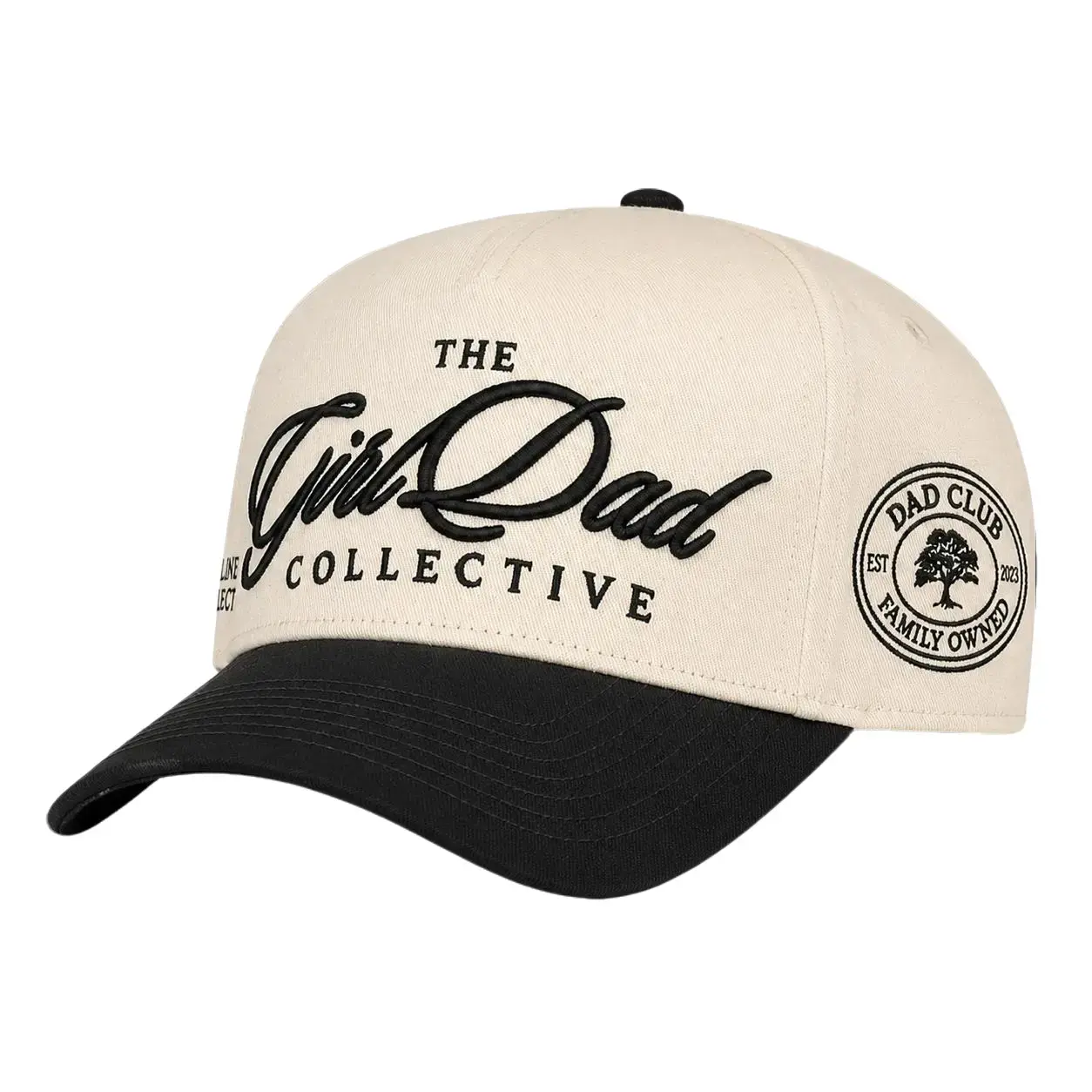 Girl Dad Hat for Men, The Girl Dad Collective Snapback Cap, Father's Day Gift from Daughter, Adjustable Baseball Hat for Dad, Family Legacy Embroidered Cap