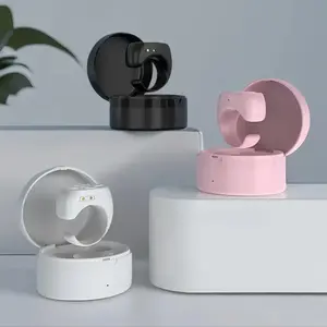 Wireless Remote Control Selfie Ring, USB Rechargeable Bluetooth-compatible Camera Video Recording Remote Control, Content Creator Tools, Portable Selfie Accessories for iPhone, iPad, iOS, Android