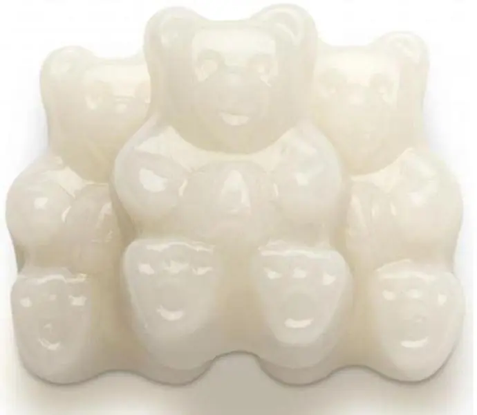 White Strawberry Banana Gummy Bears