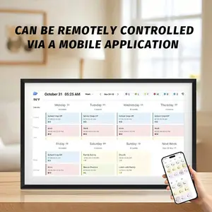 10.1 Inch Digital Calendar and To-Do List, Interactive Touchscreen Smart Home Planner, Mom, Women, Christmas, Wedding Digital Frame