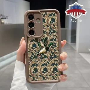TPU Phone Case  Compatible with Galaxy S23 Ultra S24 Plus S25 S22+ Camo Wildlife Pattern Anti-Scratch Shockproof Soft Silicone Protective Cover Smartphone Casing