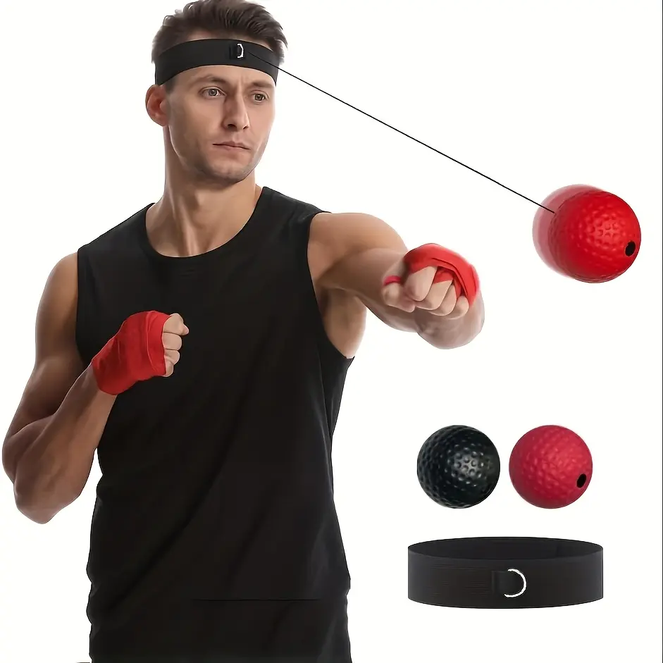 Adjustable Headband Boxing Reflection Training Ball - Boxing Equipment