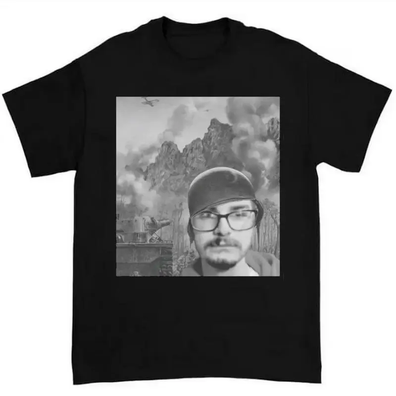 Joshua Block World of T-Shirts Fun and Quirky Design for Enthusiasts of Humor and Style---  everyday style outdoor daily wear Casual Regular Fit Crewneck