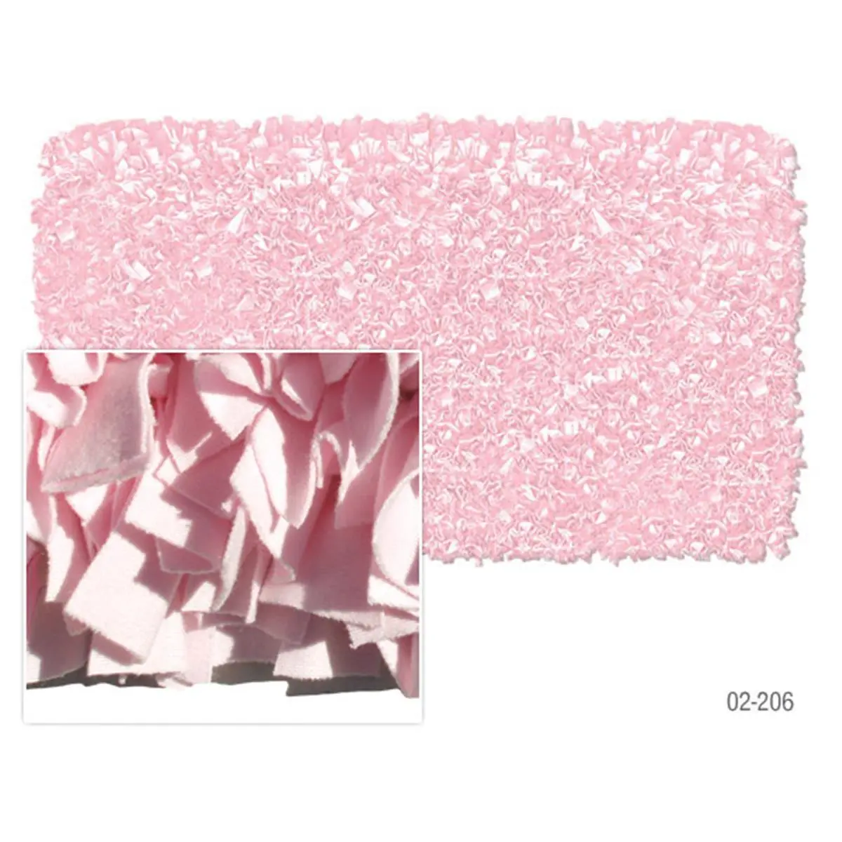 212 MAIN Soft Shaggy Rug, 4.7x7.7 Fluffy Raggy Rug - Pink, Textured Household Carpet for Home Decor, Fluffy Rugs