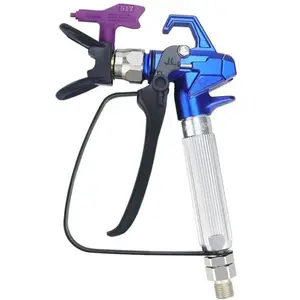 ZHUITU ZT-888 Airless Paint Spray Gun Sprayer High Pressure 3600 PSI 517 Nozzle Tip swivel joint