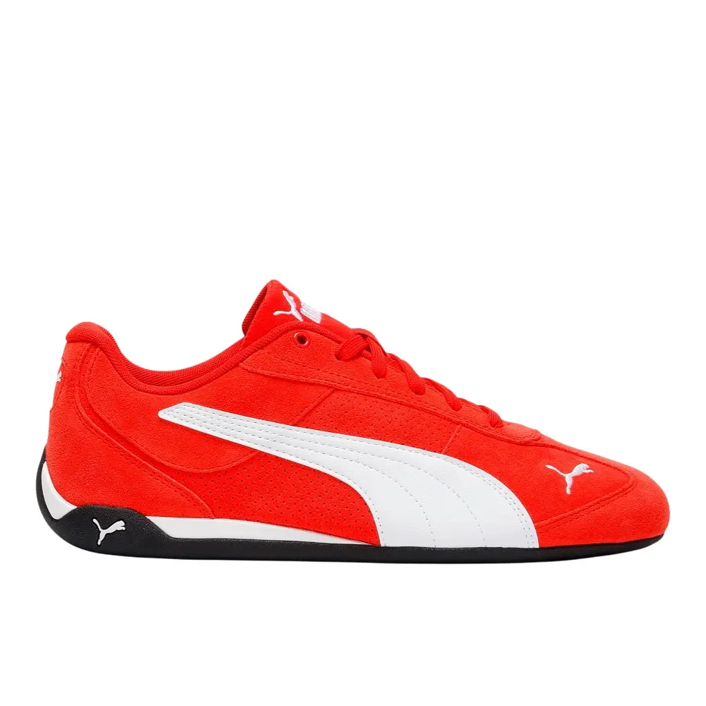 PUMA Womens Replicatch Sd Lace Up Sneakers Shoes Casual - Red