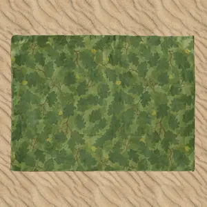 Camo LEAFMESH Beach Blanket, 59" x 79", Hunting Camouflage Outdoor Mat, Lightweight & Portable for Summer & Natural Trips
