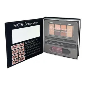 BCBGeneration Natural Complete Eye and Lip Set - Makeup Set For Unique Looks - Includes Eyeshadow Palette, Eye Liner, Mascara and Lip Oil - 4 pcs