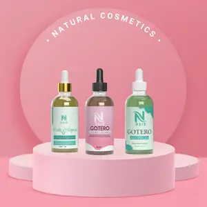 N Hair Natural Cosmetics Combo with Gotero & Aloe Vera – Hair Growth Products for Intensive Repair, Nourishing, Thickening, Restoring Haircare