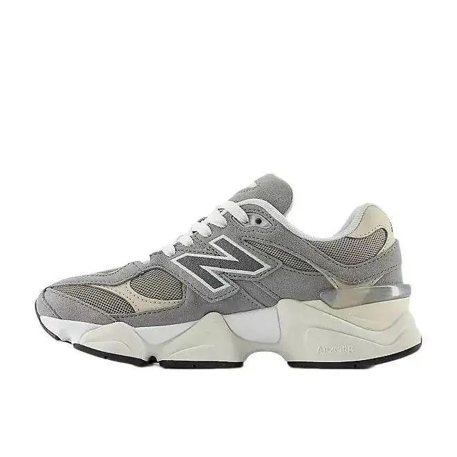 New Balance 9060 Slate Grey Timberwolf Women’s & Youth Cushioned Athletic Everyday Walking Sneakers, Fashionable Casual Sport Footwear, Comfortable Trainers, Athletic Walking Sneaker, Casual Sport Sneakers