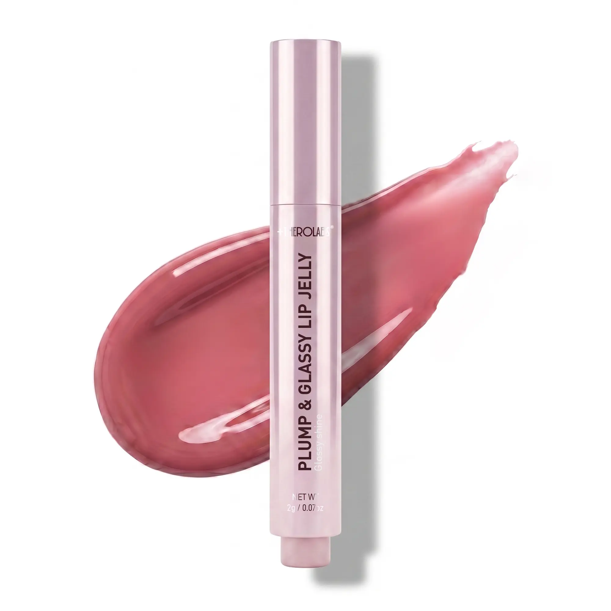 Plump & Glassy Lip Jelly Gloss – Hydrating, Non-Sticky High-Shine Gloss for Soft, Fuller-Looking Lips