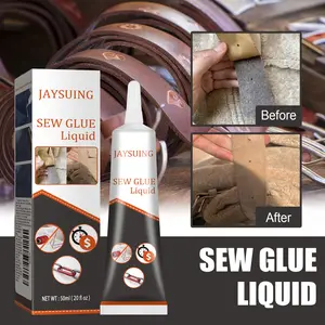 Jaysuing Fabric Sewing Glue Fabric Sewing Glue Insole Clothes Jeans Hole Repair Fabric Glue Adhesive