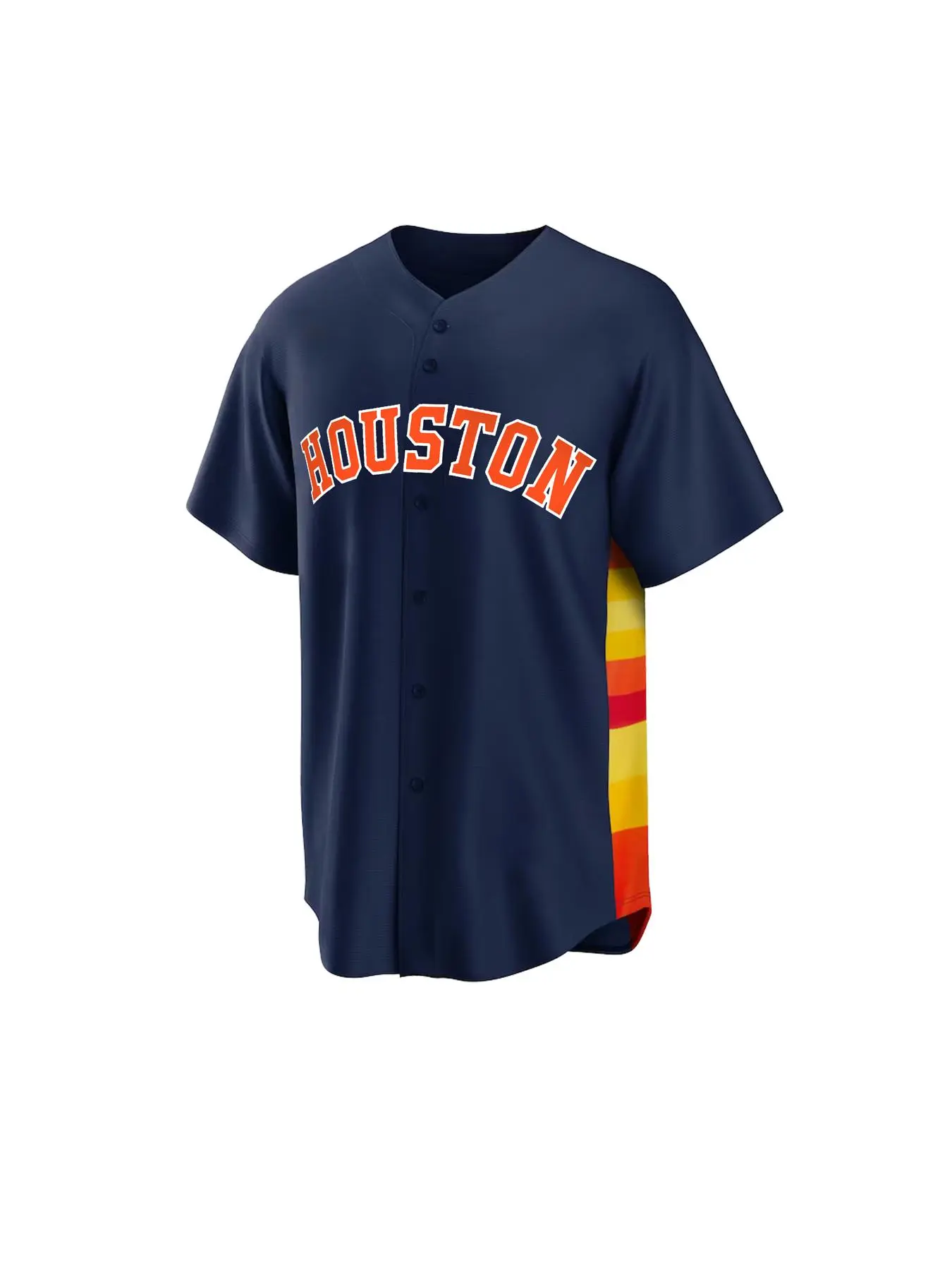Men's Letter & Figure & Striped Print Short Sleeve Baseball, Loose Casual Sporty Athletic Tops T-Shirt for Summer, Fashion Men's Top for Daily Wear Jersey Shirts, Fan Sportswear Top, Sports Clothing