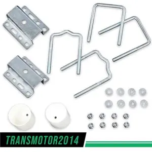 UNIVERSAL GUIDE POLE AND POST MOUNTING U BOLT KIT BOAT TRAILER GALVANIZED NEW Parts Vehicle