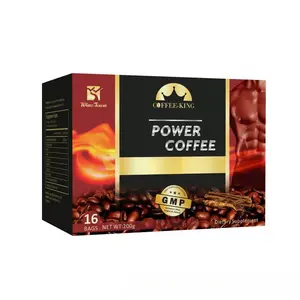 Wins Town Power Coffee for Men 16 Single-Serve Packets