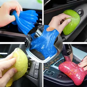 Car Cleaning Gel for Car Universal Gel Cleaner,2024 Car Accessories for Women and Man, Car Cleaning Supplies,Auto Car Cleaning Kit Car Interior Cleaner for PC Tablet Laptop 5PCS