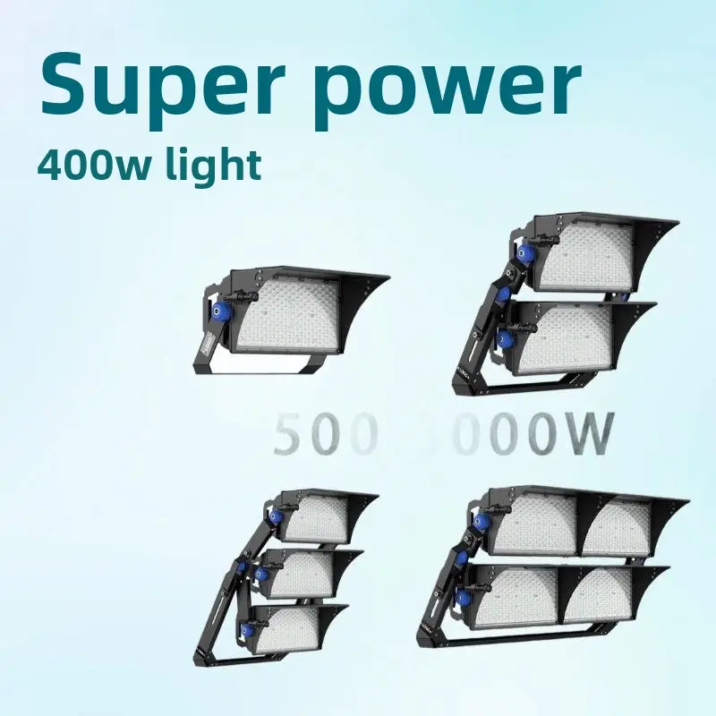Super Power LED Court Lamp 400W 500W 800W 1000W for Stadiums Basketball Courts Squares Bright Efficient Lighting Solution