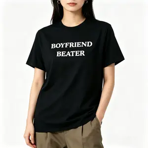 BOYFRIEND BEATER Unisex Heavy Cotton Tee- Funny shirt - boyfriend hate - gift for women