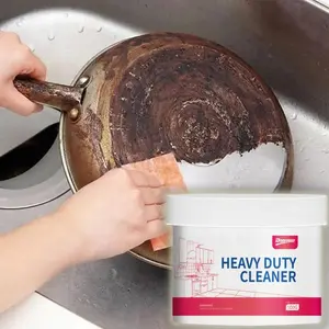 Doeyvose Kitchen Cleaner for RV Use, Heavy Duty Cleaner, Rust Remover Cleaning Paste for Pot Pan Sink, Cleaner for Stain Removal, Household Cleaning Product for Kitchen Bathroom