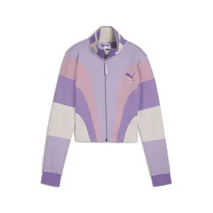 PUMA Womens X Kidsuper Jacket Athletic Outerwear Casual - Purple