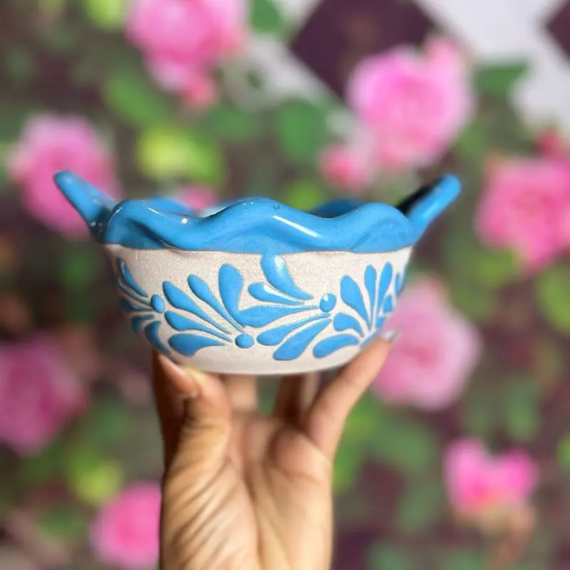 Relieve Cazuelita salsera chica Blue and White Design Product Image Description Kitchen Utensils Cookware Pots