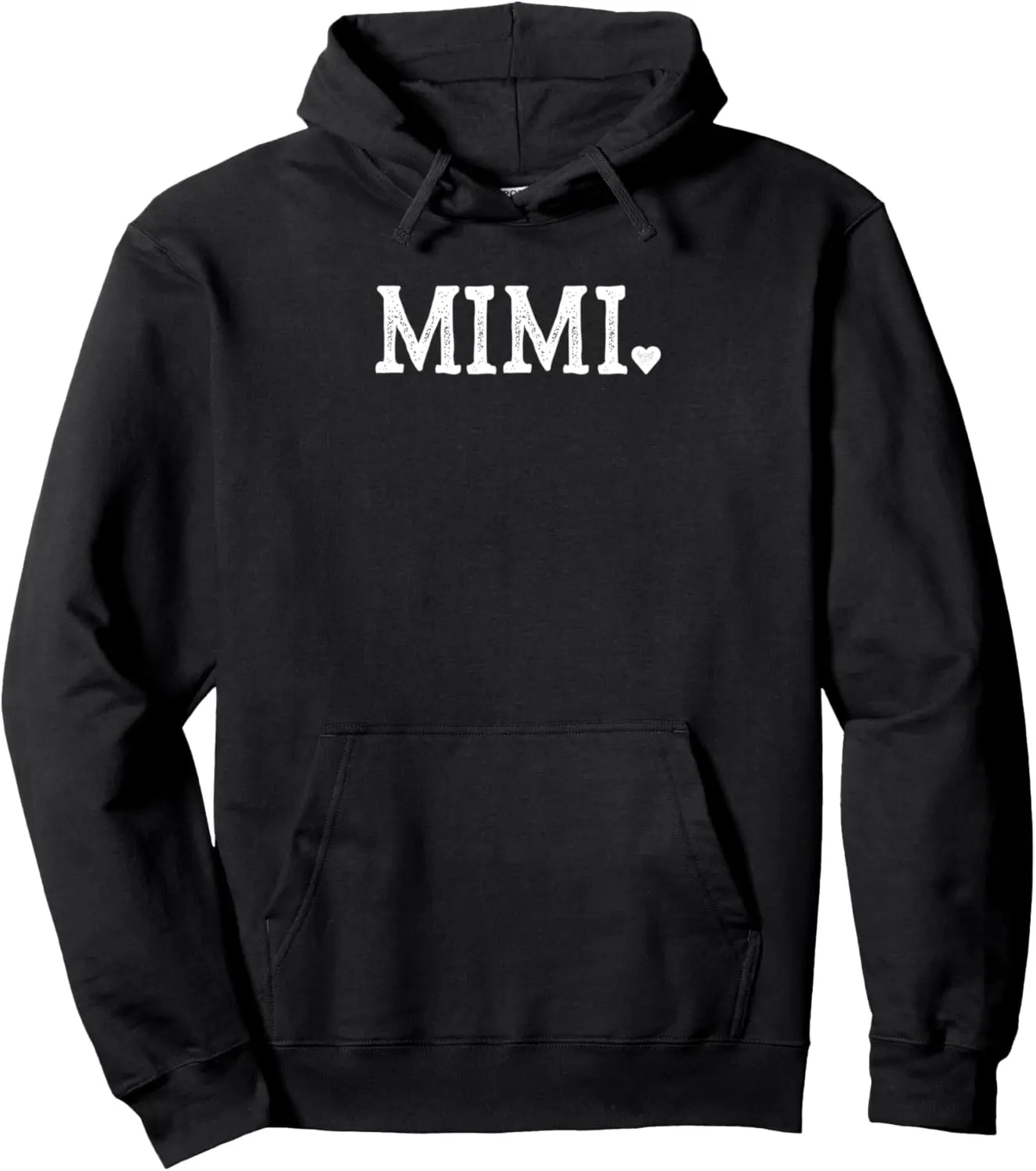 Mimi Gifts for Women Design with Heart Love Mimi Pullover Hoodie