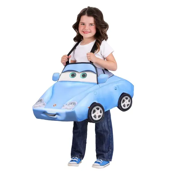 Girl's Toddler Pixar Cars Sally Ride-In Costume (© Disney) (© Disney/Pixar)