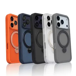 iGOLD 360° Magnetic Ring Stand Case for iPhone 17  Pro Max - MagSafe Compatible, Heavy Duty Shockproof Drop Protection Cover with Invisible Kickstand