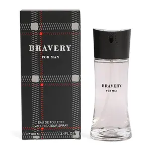 Bravery For Man Eau de Toilette Spray Cologne for Men 100ml/3.4fl.oz - Woody and Aromatic Fragrance