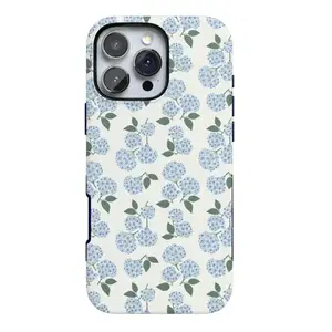 Casely Blue Flower iPhone Case MagSafe for iPhone 11–17 Pro Max