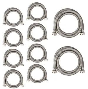 5ft Washing Machine Hose, Stainless Steel