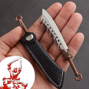 Mini Stainless Steel Keychain Knife Holder, Portable Multifunctional Pocket Knife, Durable & Convenient Everyday Carry Accessory, Keychain Tools, Portable Hand Tool, Portable Multipurpose Knives