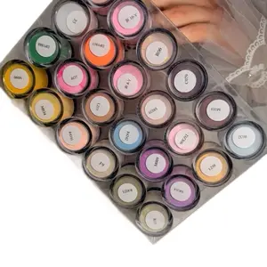 3D Nail Art Set 24 Pieces - Vibrant Colors for Creative Nail Designs - Perfect for DIY Manicure & Salon Use