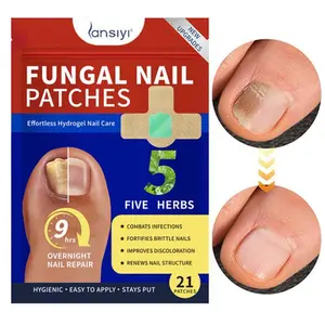 21/42/63Pcs Nail Care Patches, Overnight Invisible Treatment for Toenails, Improve Bacterial Infections, for Solving Nail Problems, Daily Care Nails Kit Set