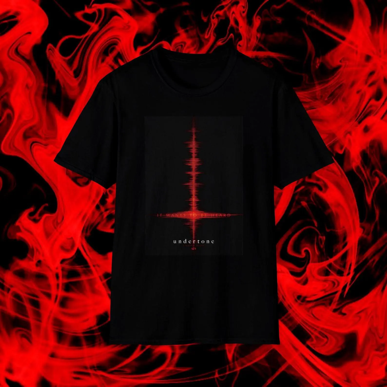 Undertone Movie Shirt. Halloween, gift. Upside, inverted cross. Hereditary. Talk to Me. Exorcist. Horror. The thing. Hellraiser, demon