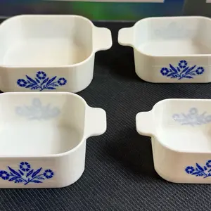 Vintage Corelle Corning Ware 3d Art print Baking Casserole Dishes