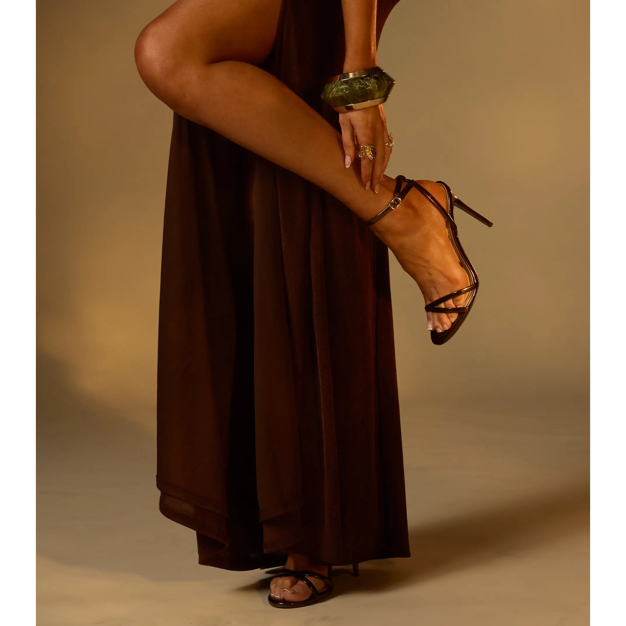 Elevated Mood Patent Faux Leather Stiletto Heels