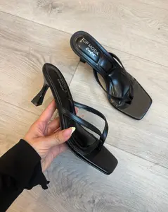 Nayeli Kitten Heel - Black