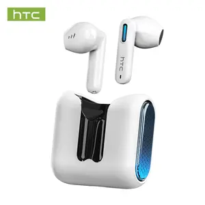 HTC NE49 Bluetooth Earphones 6.0 with Charging Case IPX5 Waterproof 35 Hours Battery Life Built-in Microphone for Hands-Free Calls