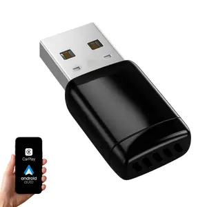 Sunweyer S31 Super Mini USB Wireless CarPlay & Android Auto Adapter Dongle, Convert Wired to Wireless, Compatible with Car from 2017, Support OTA Upgrade