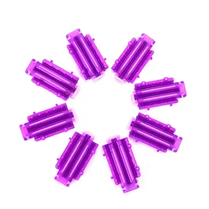 40pcs Hair Rollers Root Fluffy Clamps Wave Perm Rod DIY Bars Corn Clips Curler