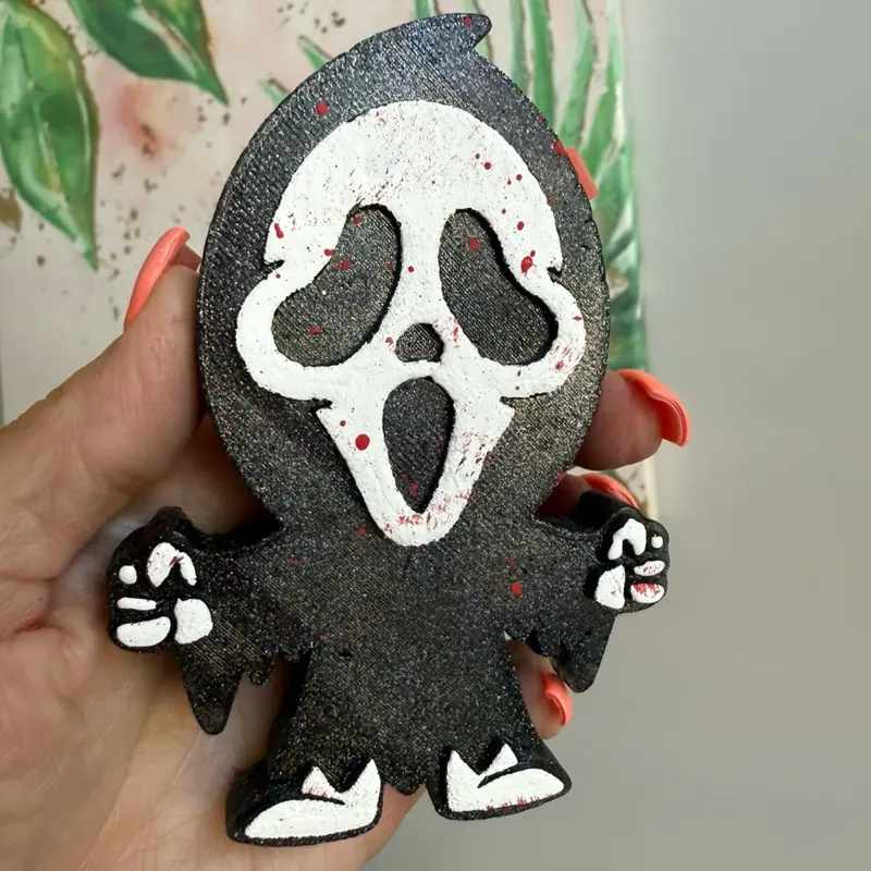 Ghost face car freshie Ghost face car freshie