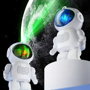 Astronaut Mecha-themed Ambient Light. Suitable For Bedroom And Living Room Parties. It Can Be Remotely Controlled To Switch Modes, And It Also Has The LED Starry Sky Effect Similar To A Bedside Lamp.